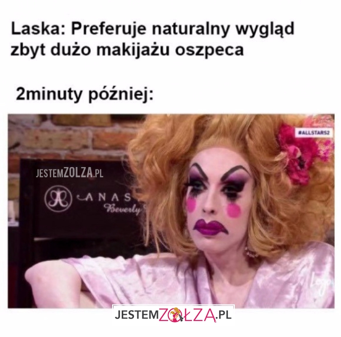 Preferuje naturalny...