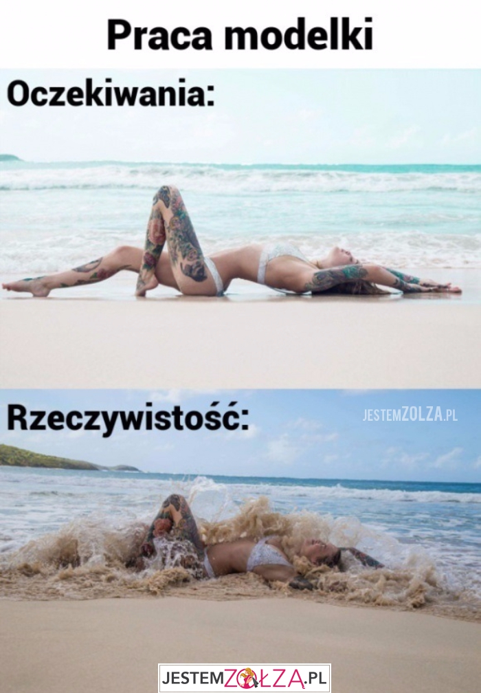 Praca modelki