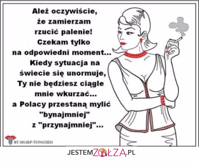 Rzucanie palenia...