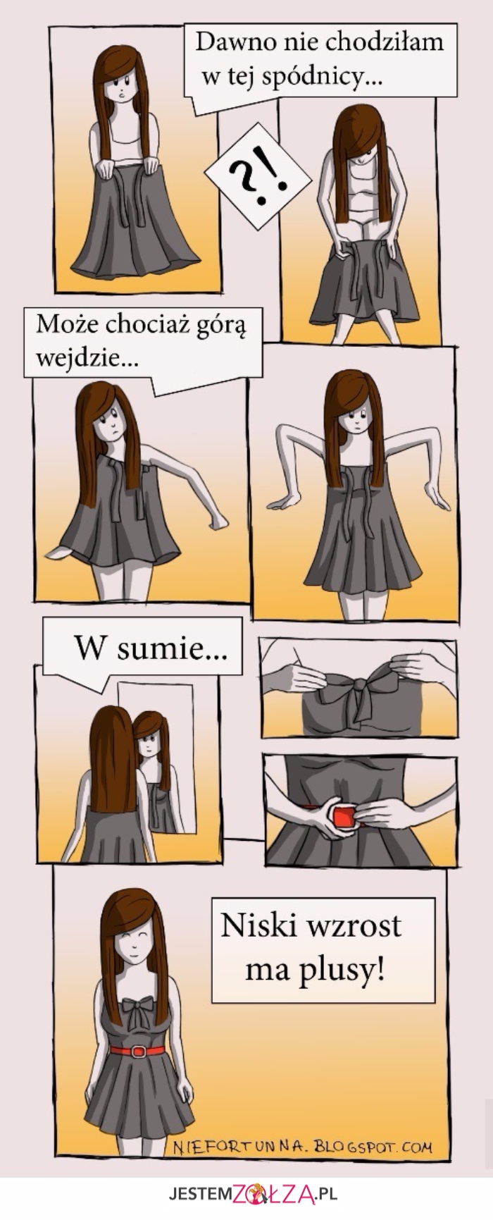 Dawno nie chodziłam...