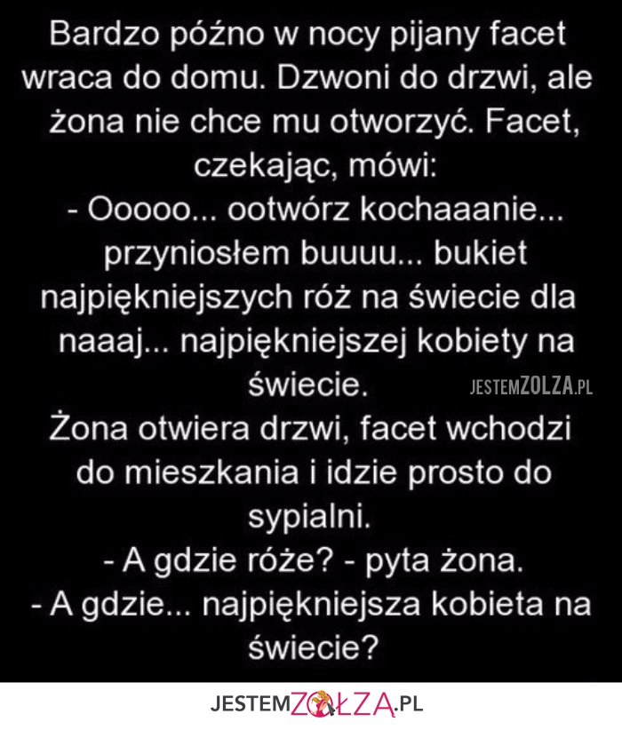 Bardzo późno...