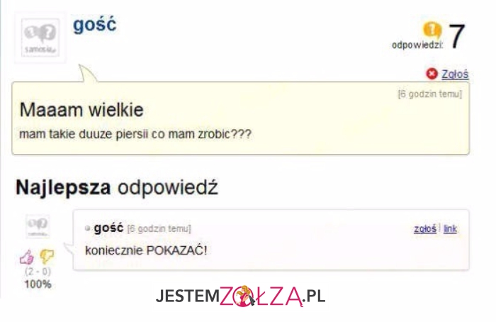 Mam wielkie...