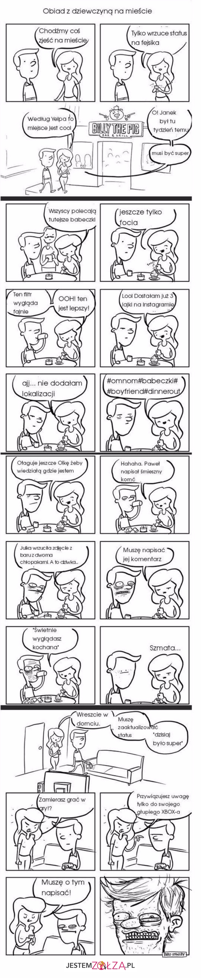Obiad z dziewczyną