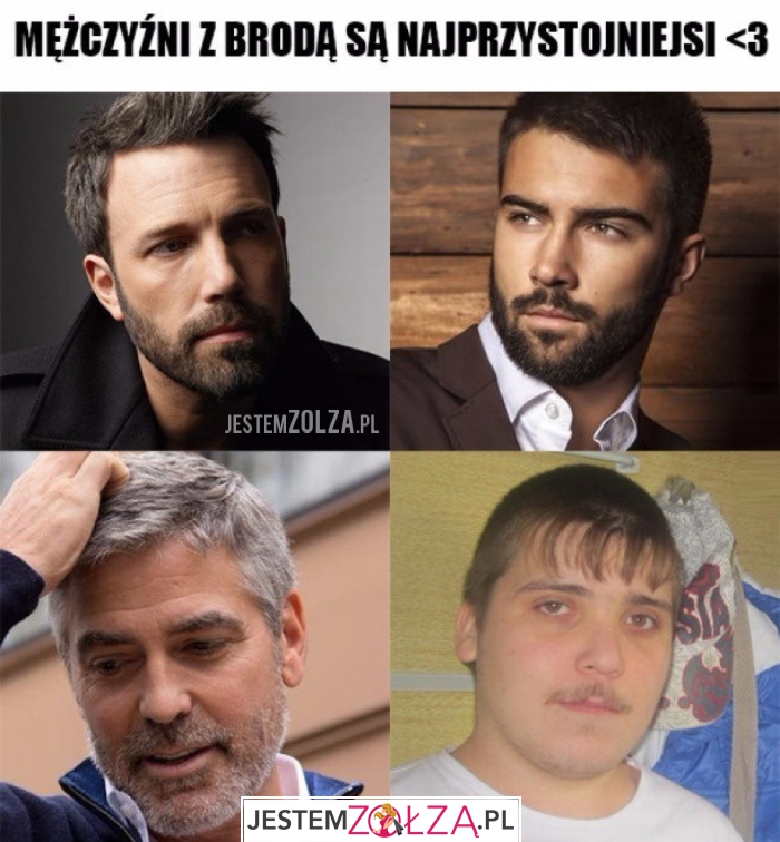 Przystojniacy z brodą