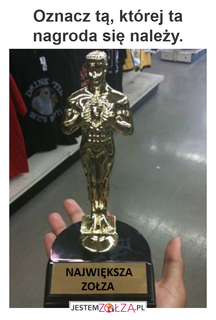 Nagroda trafia do...