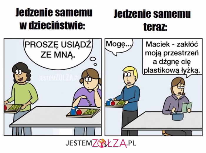 Jedzenie...