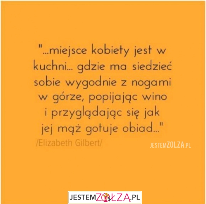 Miejsce kobiety....