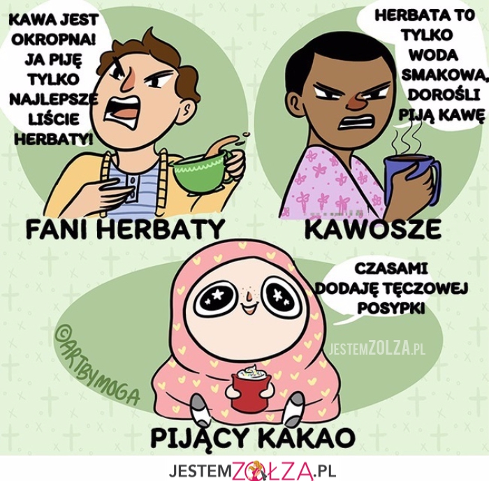 Kawa vs Herbata