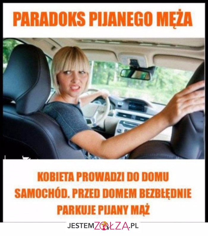 Pijany mąż