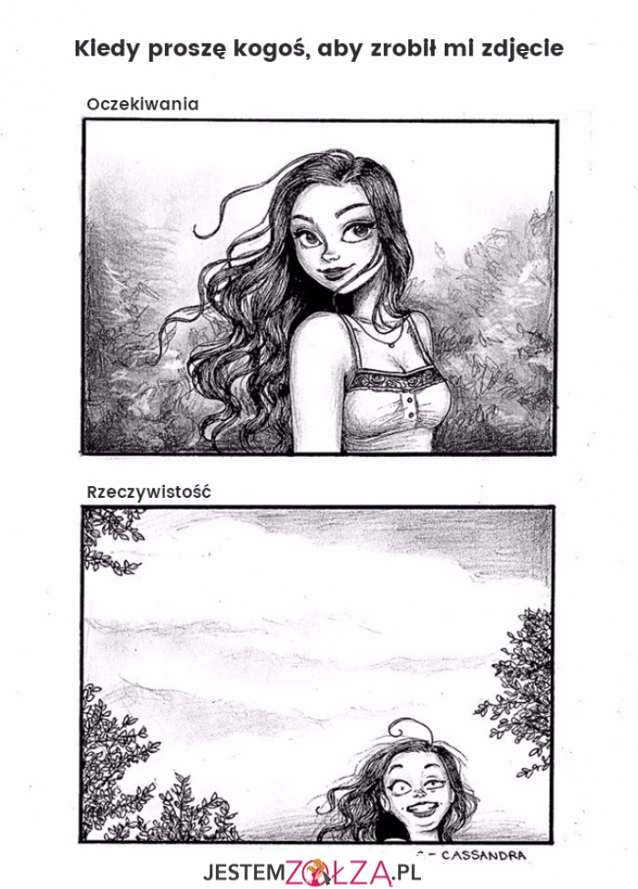 Kiedy proszę kogoś