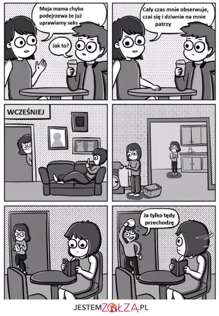 Mama chyba podejrzewa