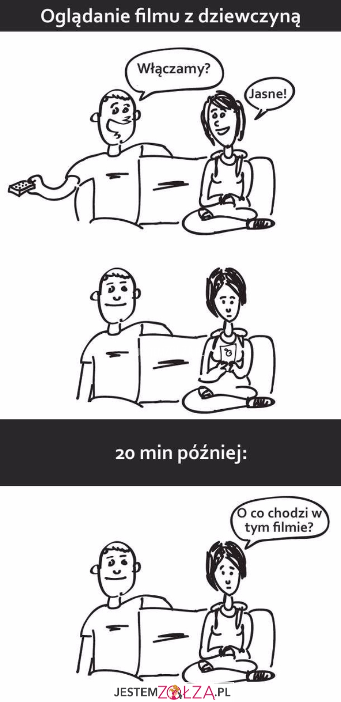 Oglądanie filmu