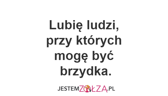 Lubię ludzi...