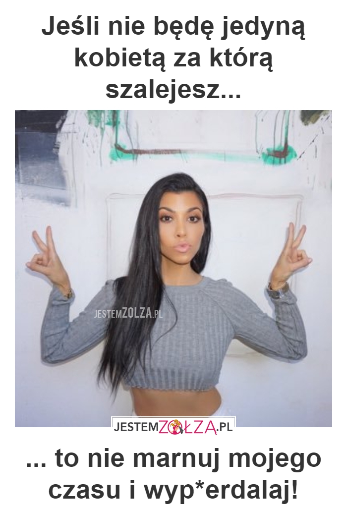Jedyną kobietą...