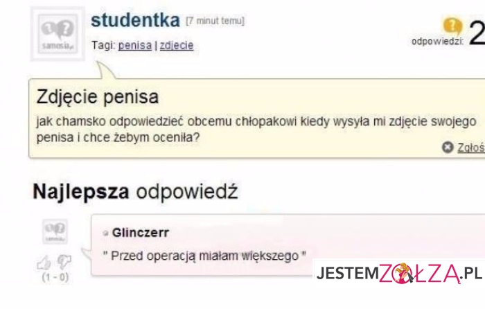 Pytanie studentki :)