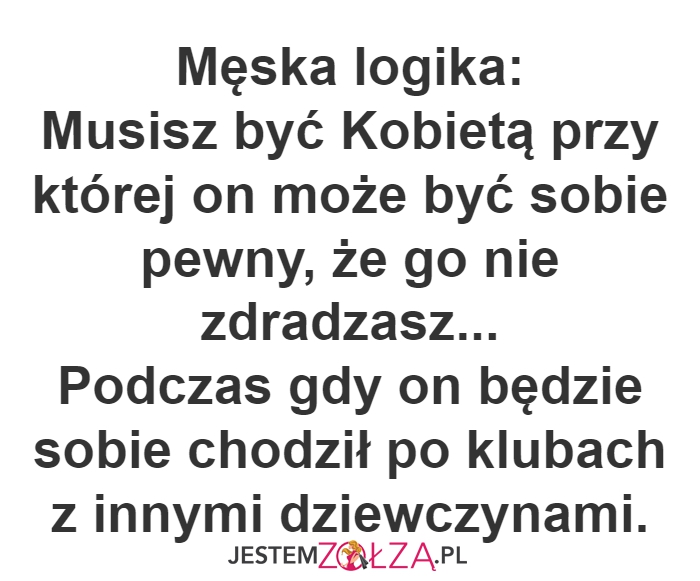 Męska logika