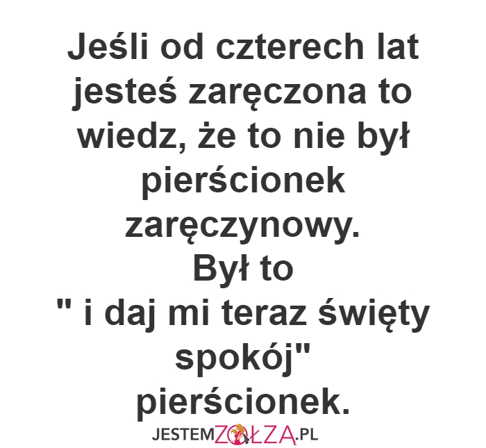 Pierścionek zaręczynowy