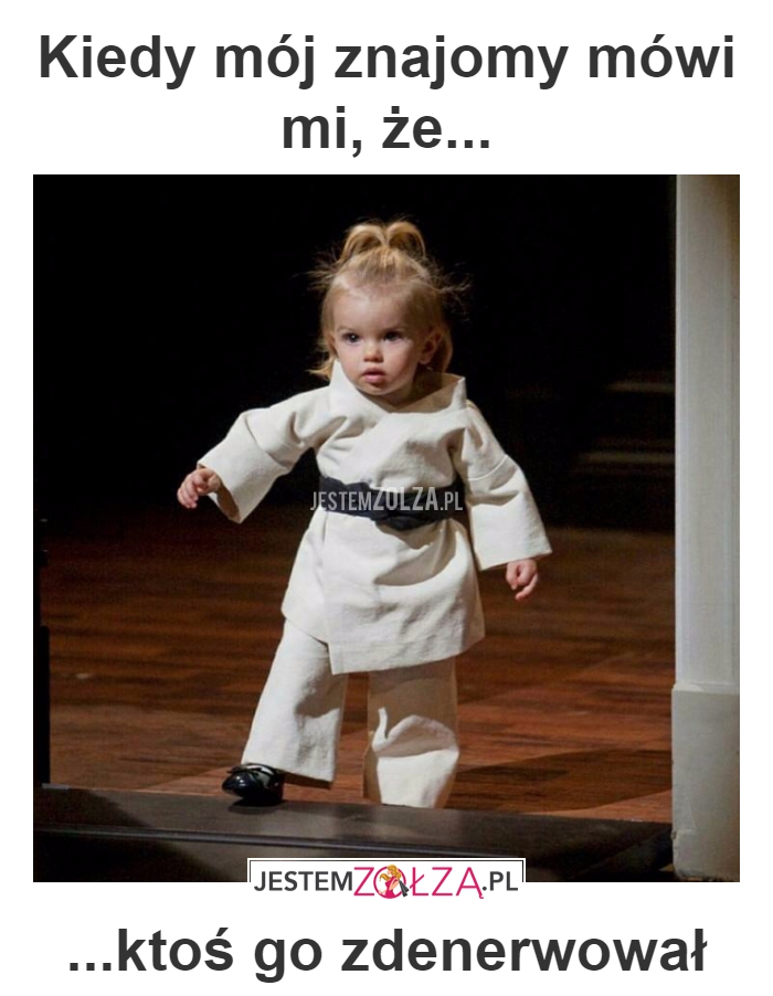 zdenerwował