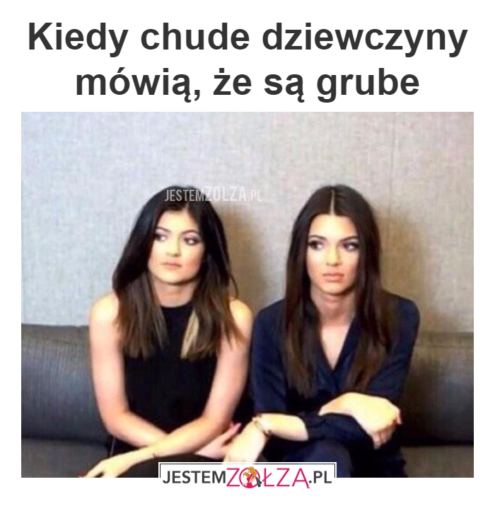 chude dziewczyny