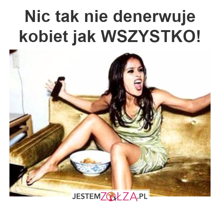 NIC NIE WKURZA