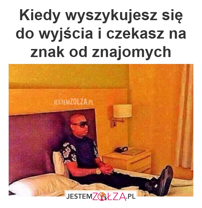 wyszykowany do wyjścia