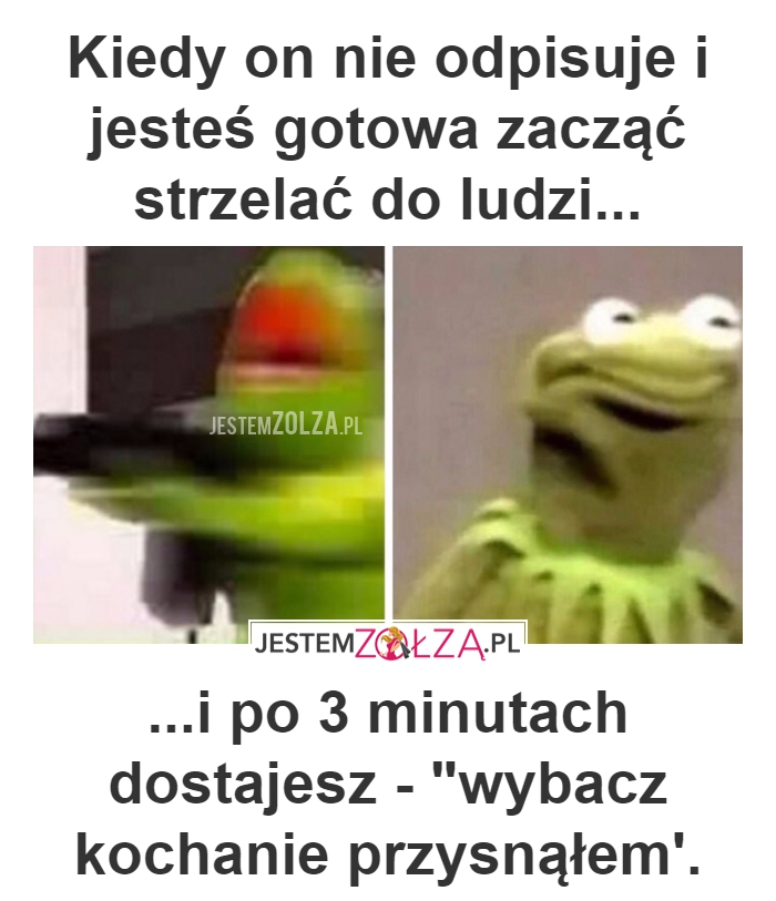 nie odpisuje