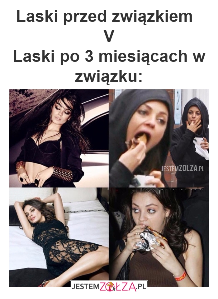 Laski przed i po...