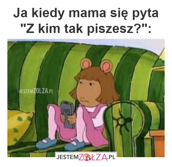 z kim piszesz