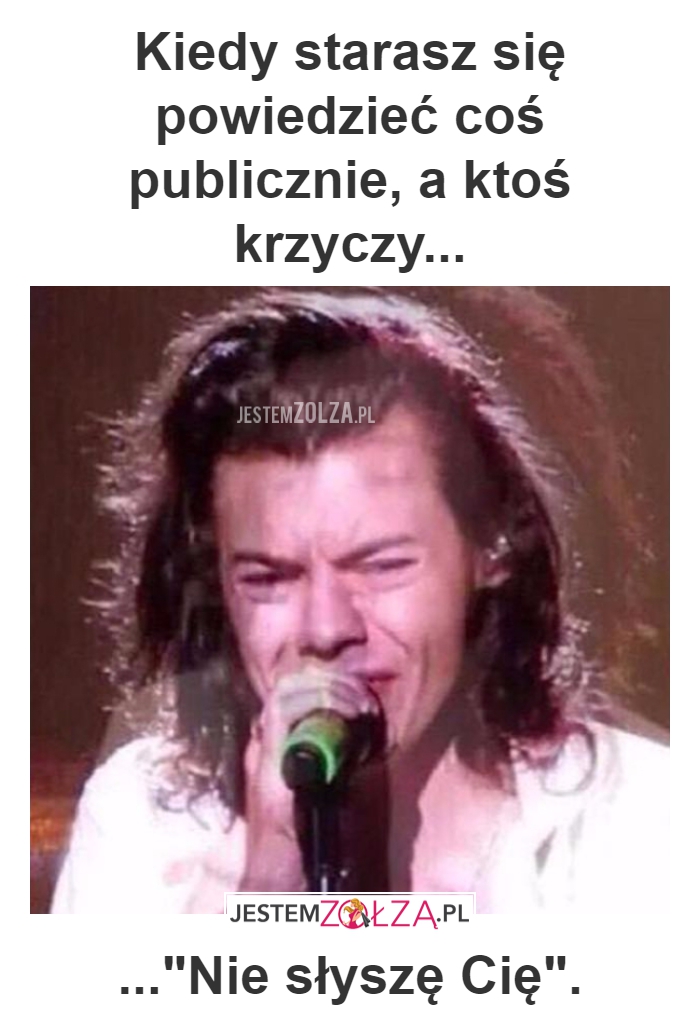 powiedzieć coś