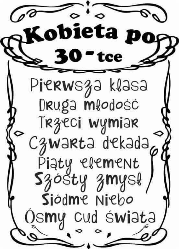 Życie zaczyna się po trzydziestce