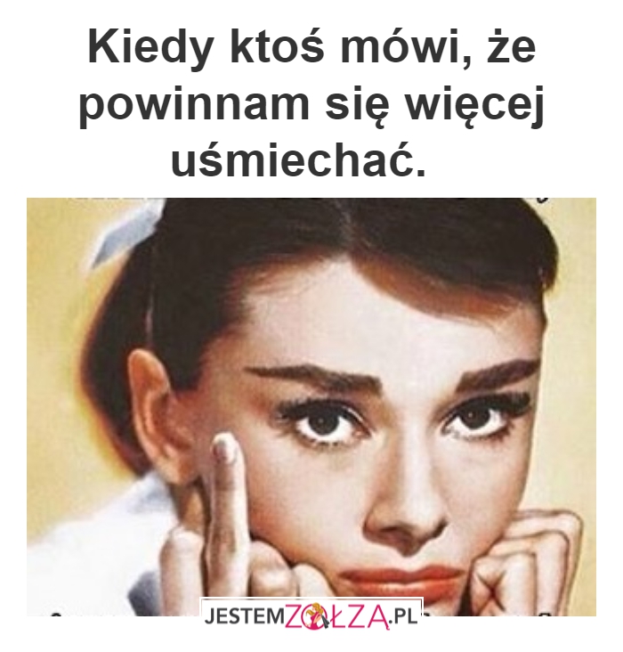 KIEDY KTOŚ MÓWI