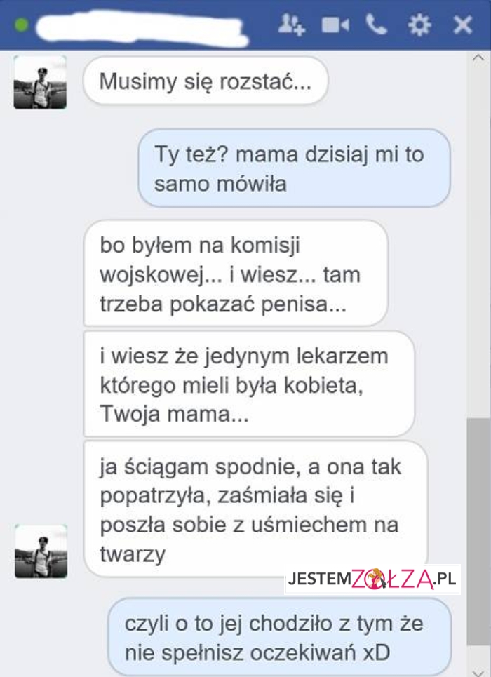 Musimy się rozstać...