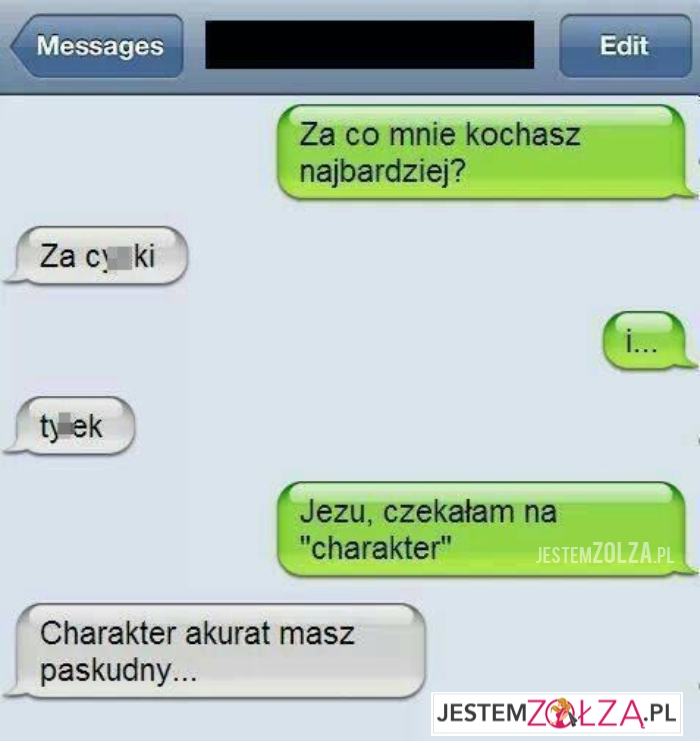 Za co mnie kochasz