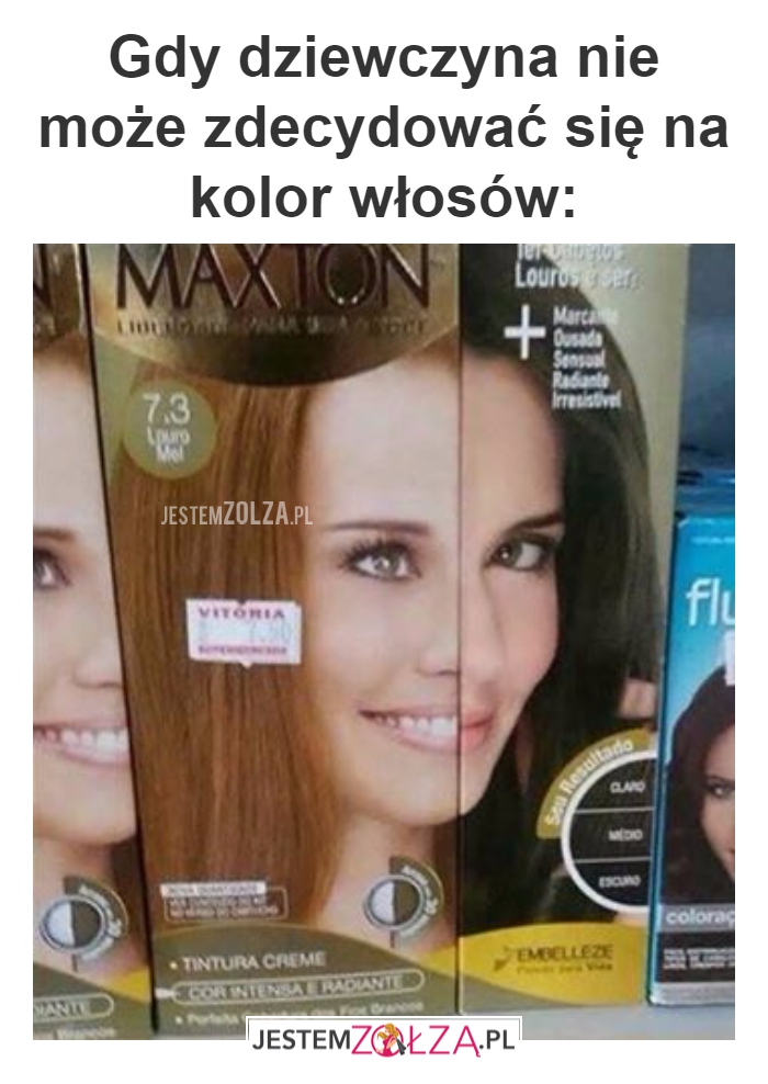 kolor włosów