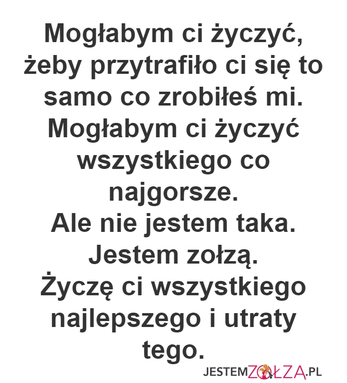 Mogłabym...