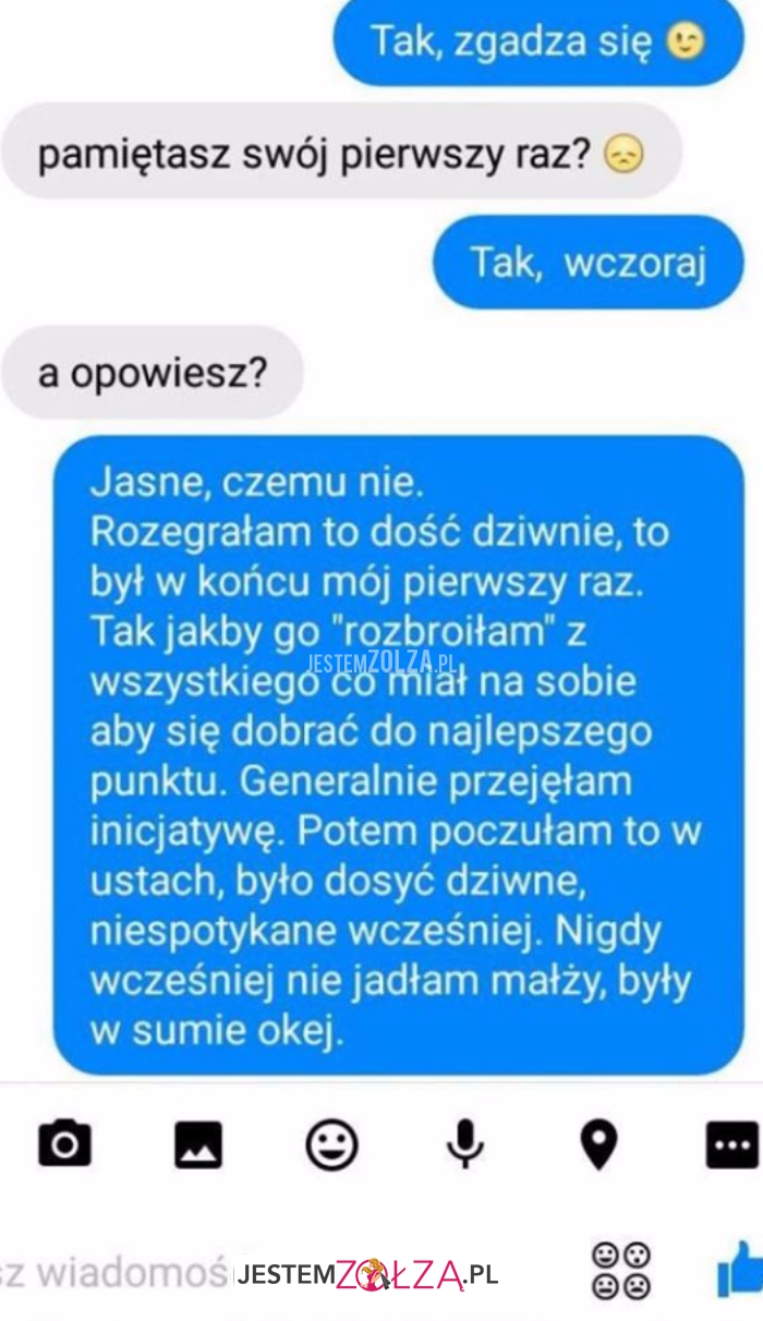 pierwszy raz