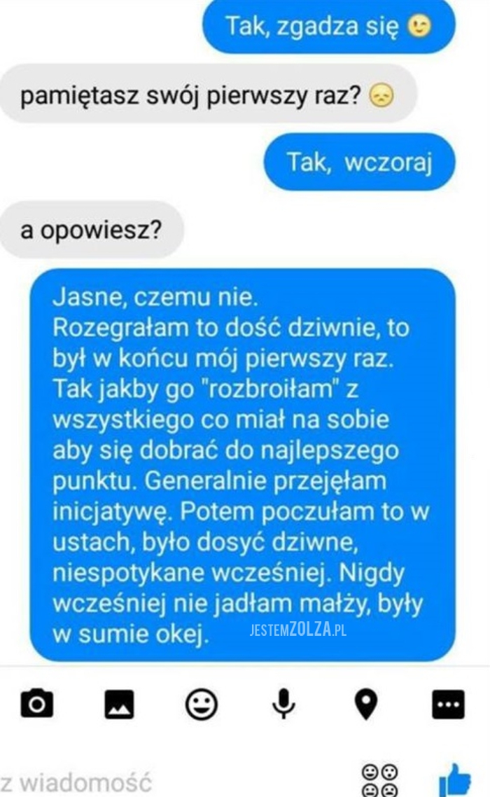 PIERWSZY RAZ