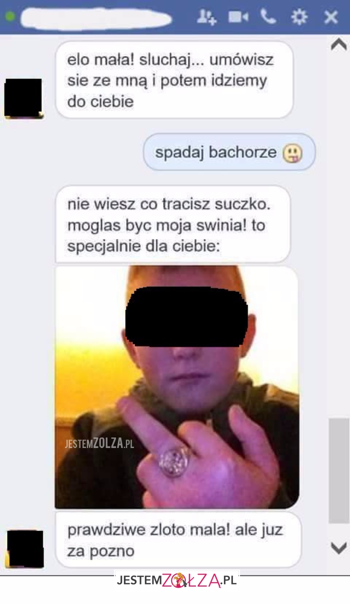 Spadaj bachorze