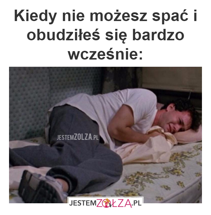 nie możesz spać