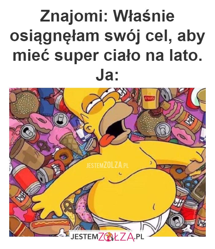 ciało na lato
