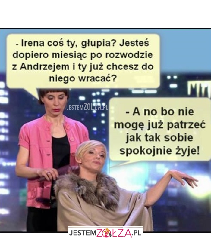 GDY CUDZE SZCZĘŚCIE KŁUJE