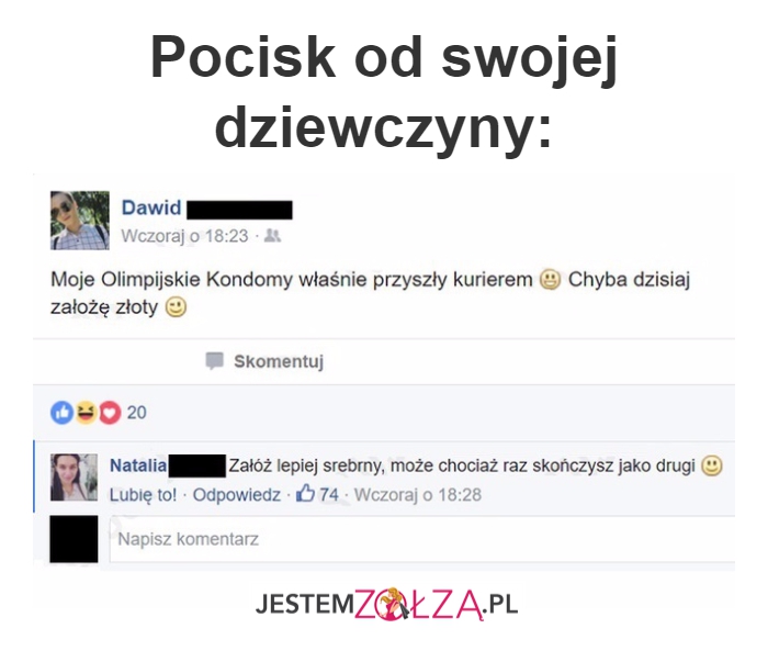 Pocisk od dziewczyny