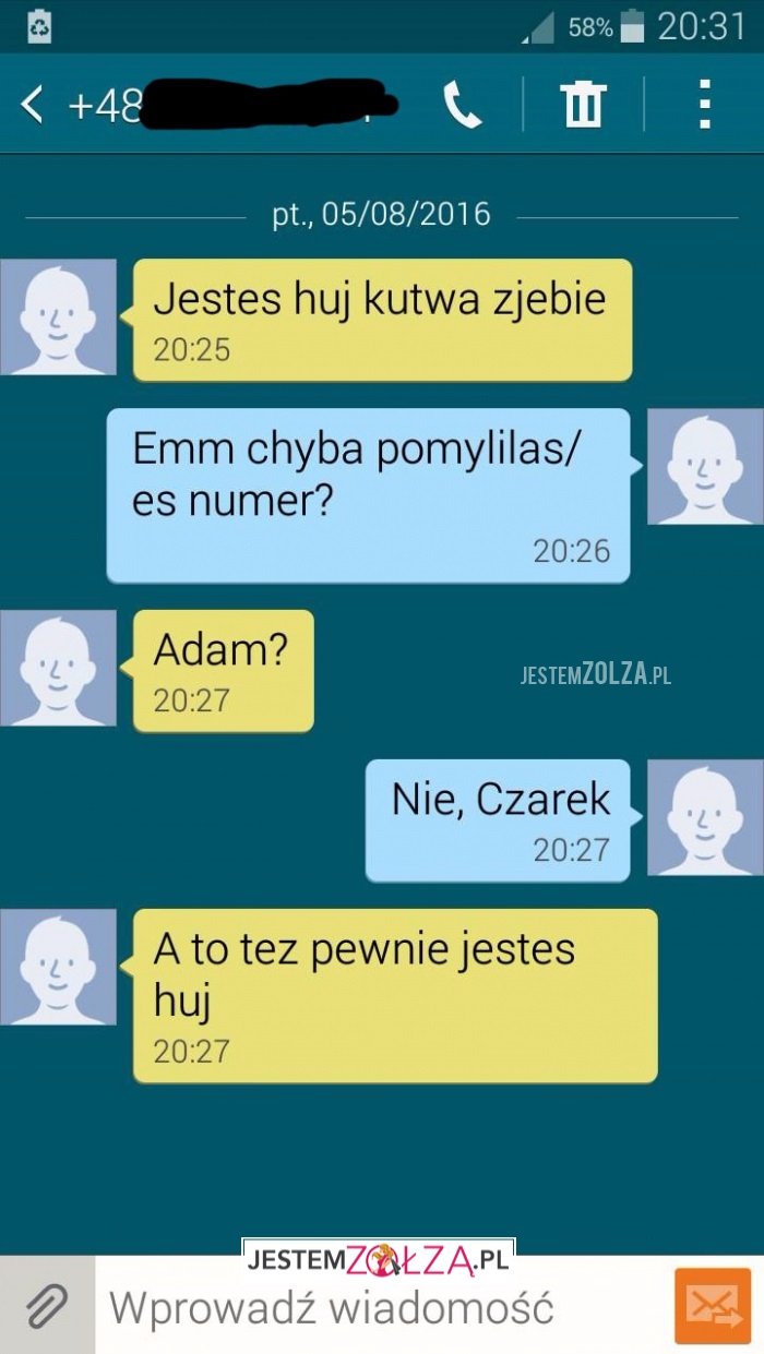 Ty jesteś...