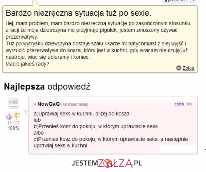Bardzo niezręczna sytuacja