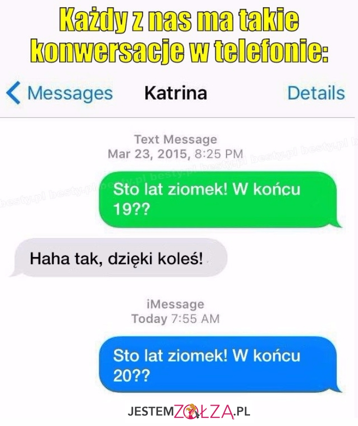 Każdy z nas...