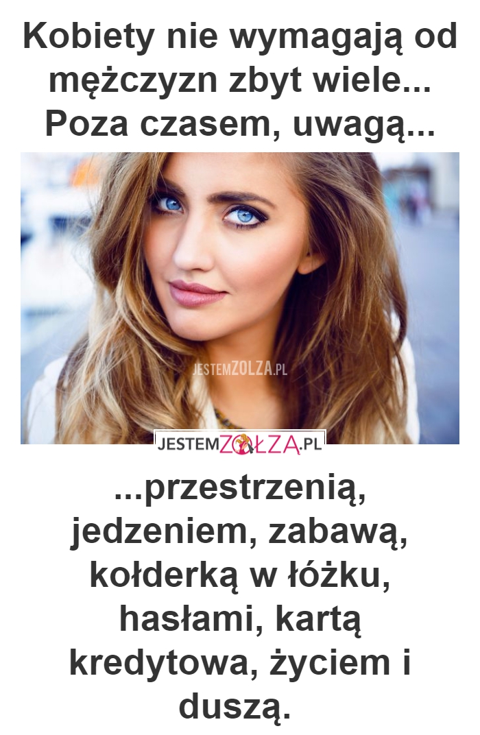 KOBIECE WYMAGANIA