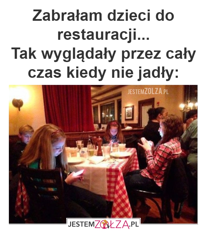 Dzieci w restauracji