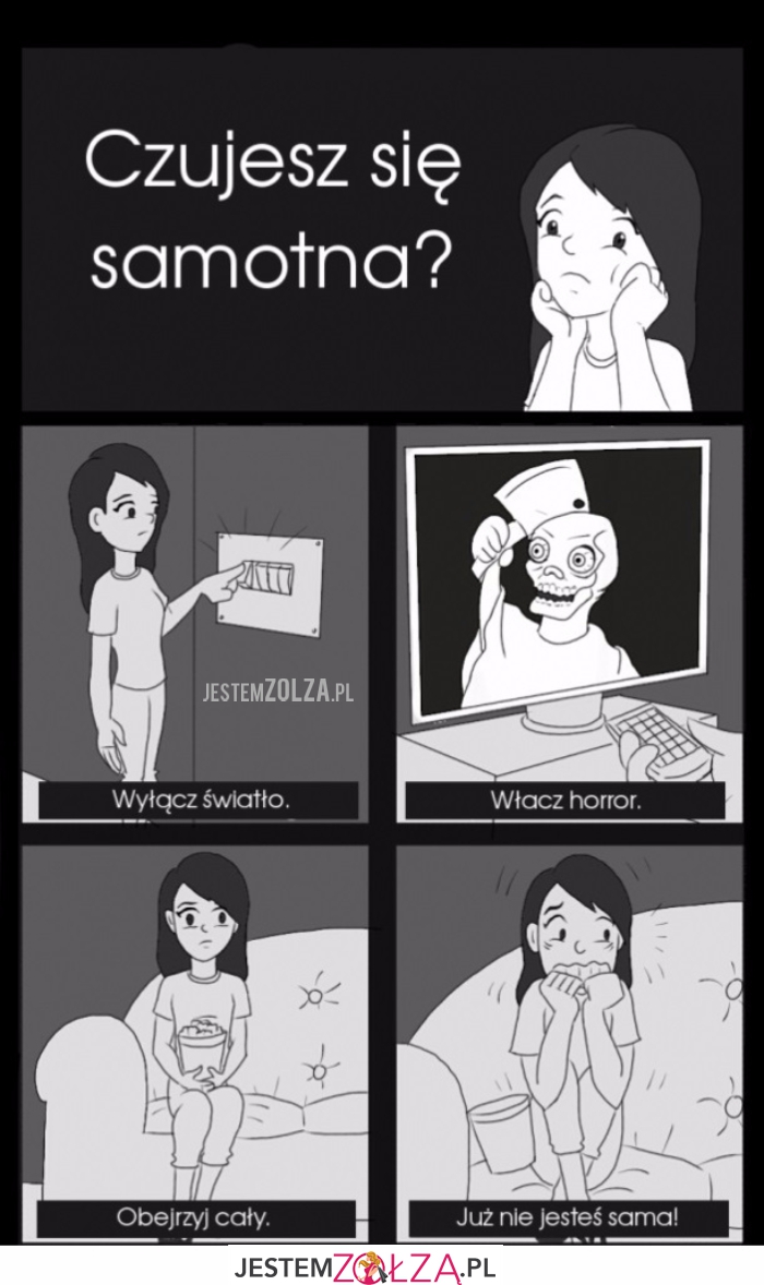 Samotna?