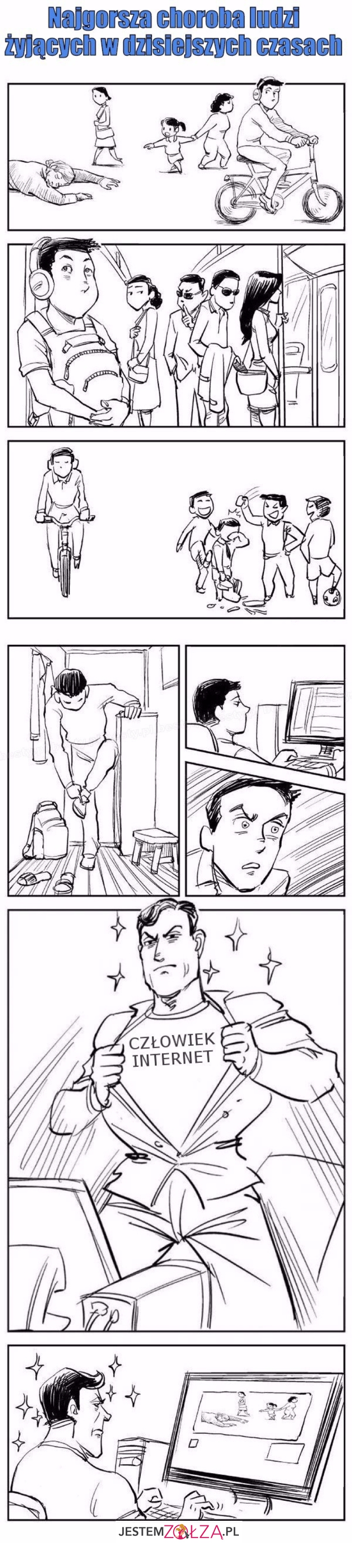 Człowiek internet