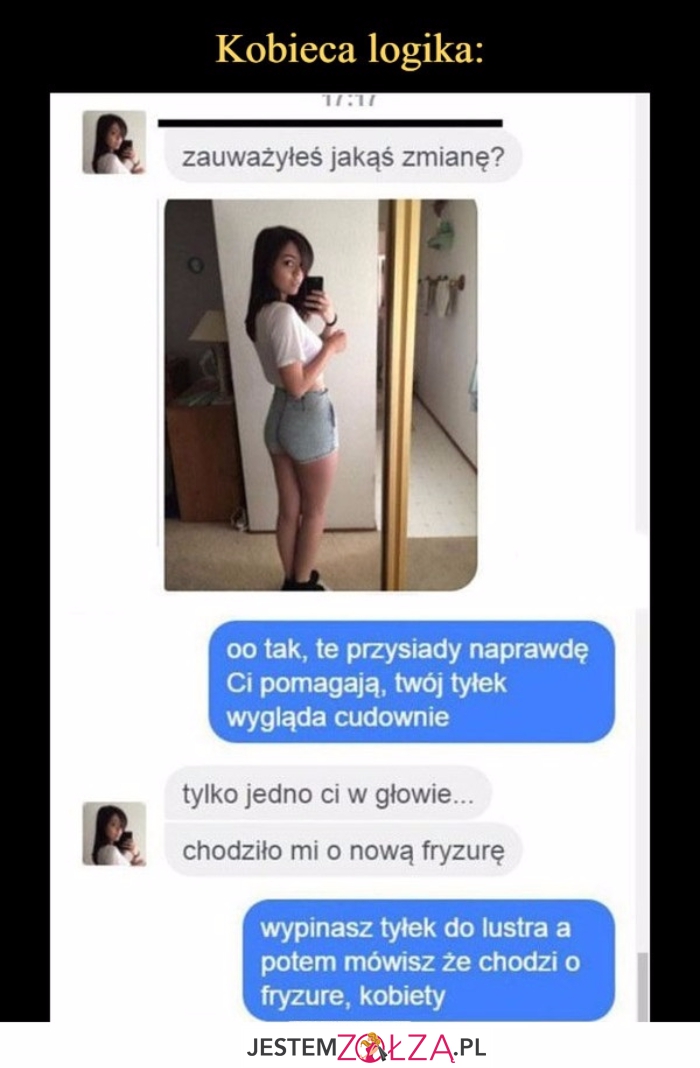 Kobieca logika...